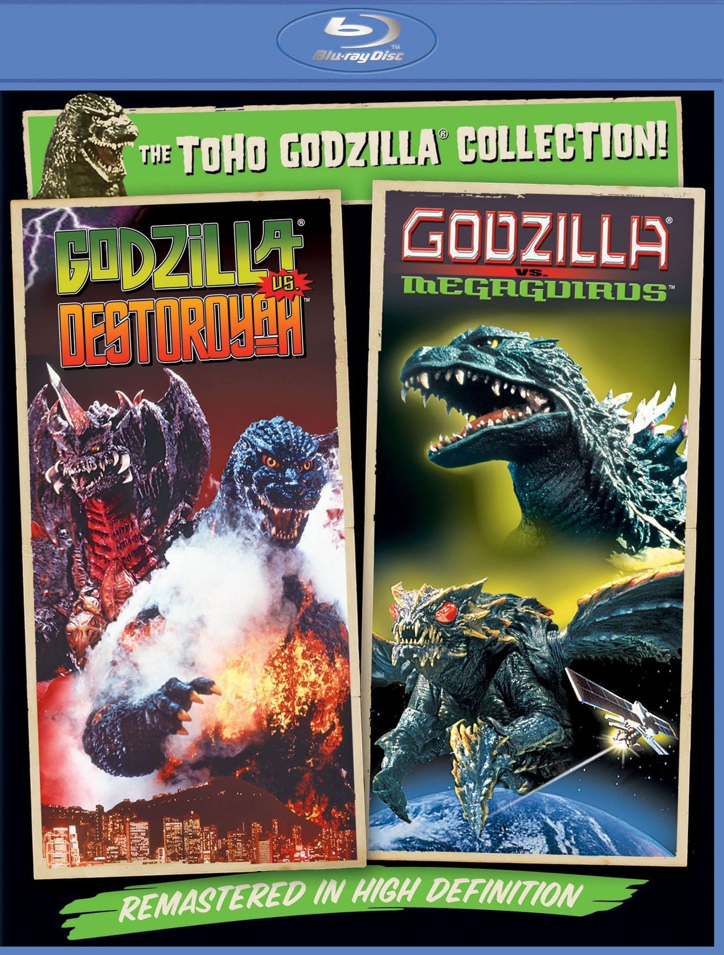Godzilla Vs Destoroyah / Godzilla Vs Megaguirus