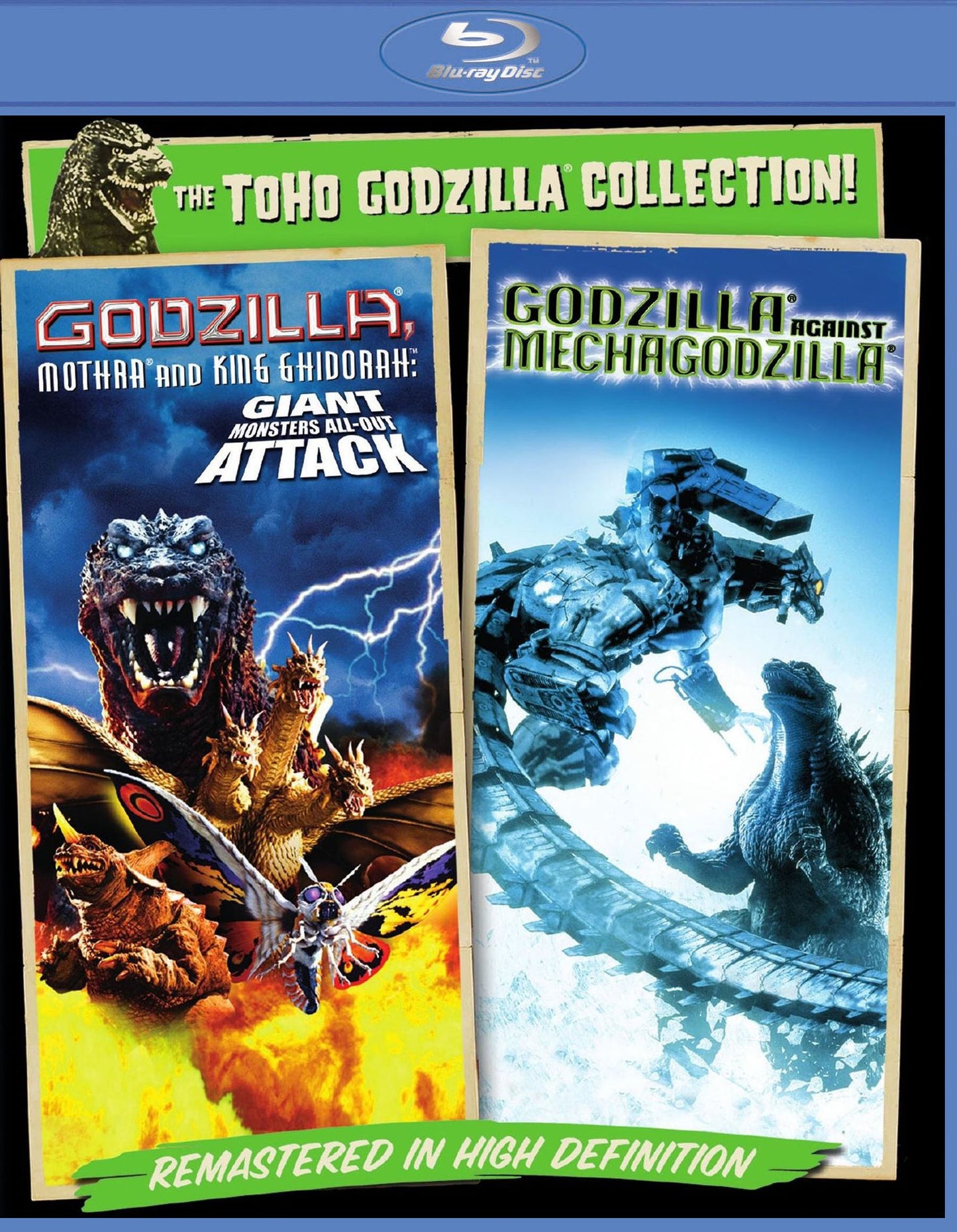 The Godzilla Collection!: Godzilla, Mothra and King Ghidorah/Godzilla Against Mechagodzilla [Blu-ray]