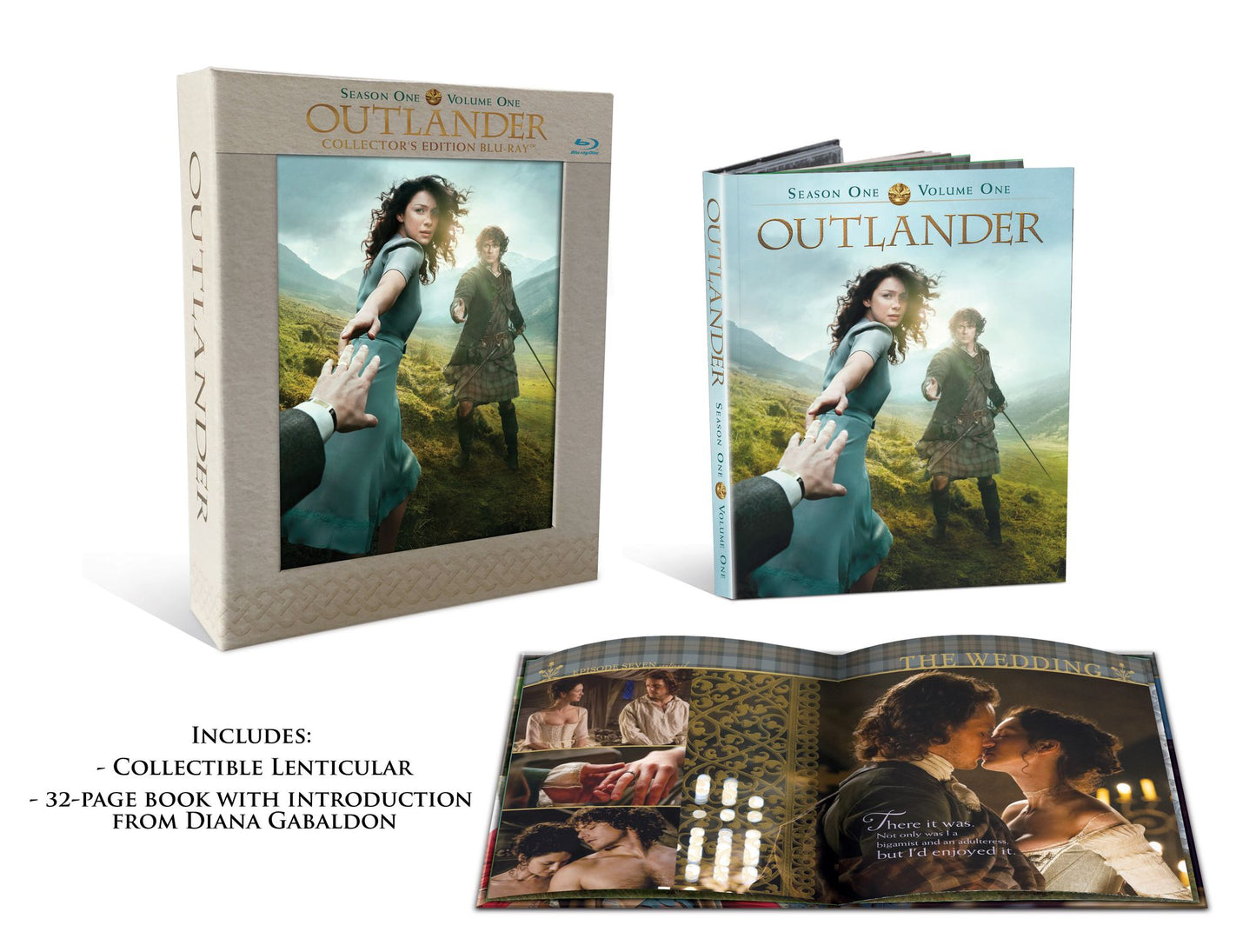 Outlander: Season 1, Vol. 1 [Includes Digital Copy] [UltraViolet] [Collector's Edition] [Blu-ray]
