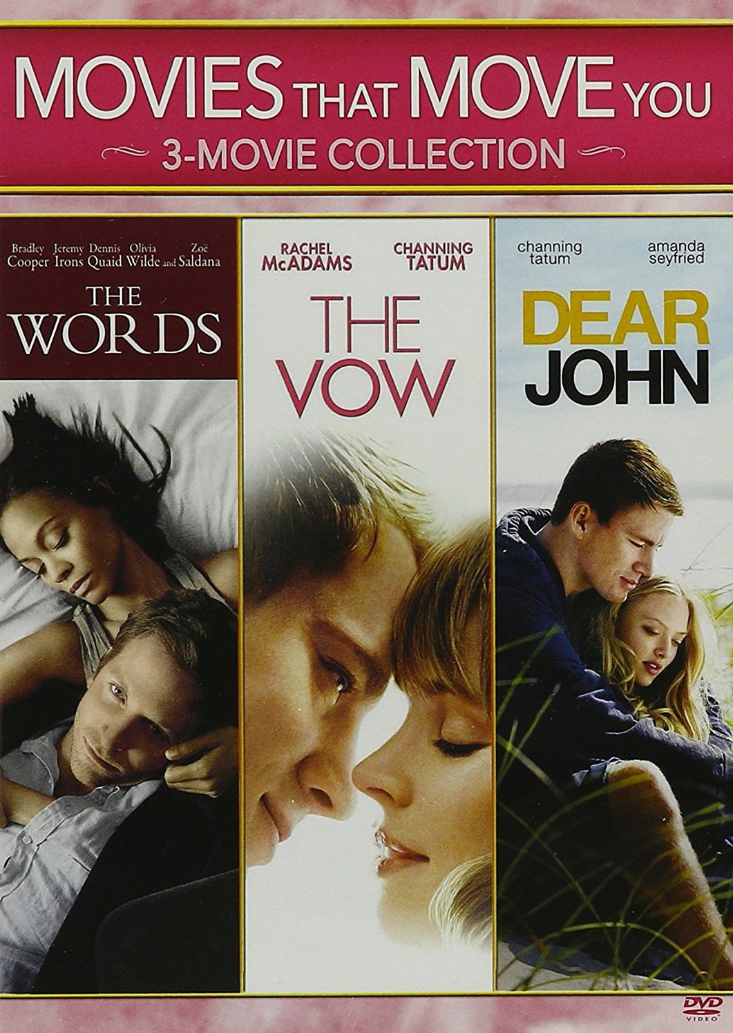 Movies That Move You: 3-Movie Collection - The Words/The Vow/Dear John