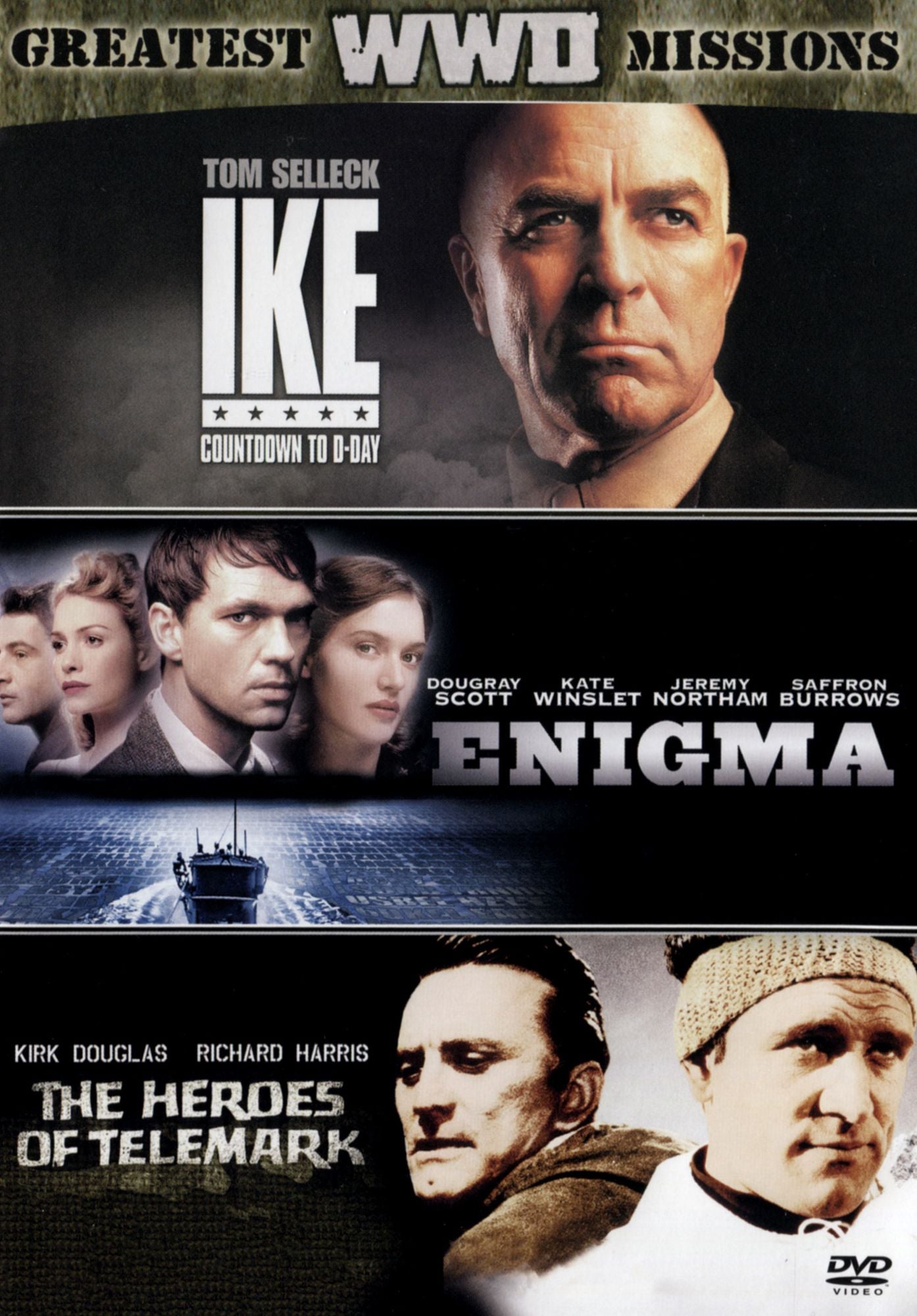 Ike: Countdown To D-day/enigma/the Heroes Of Telemark