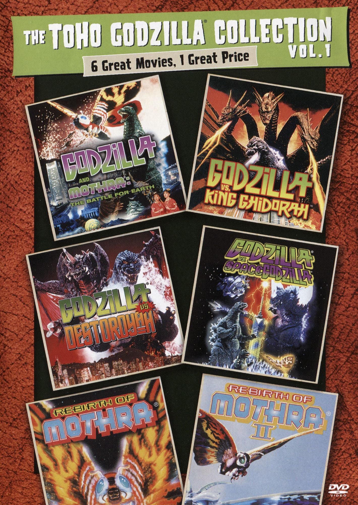 Godzillavs Destroyah / Godzillavs Space Godzilla