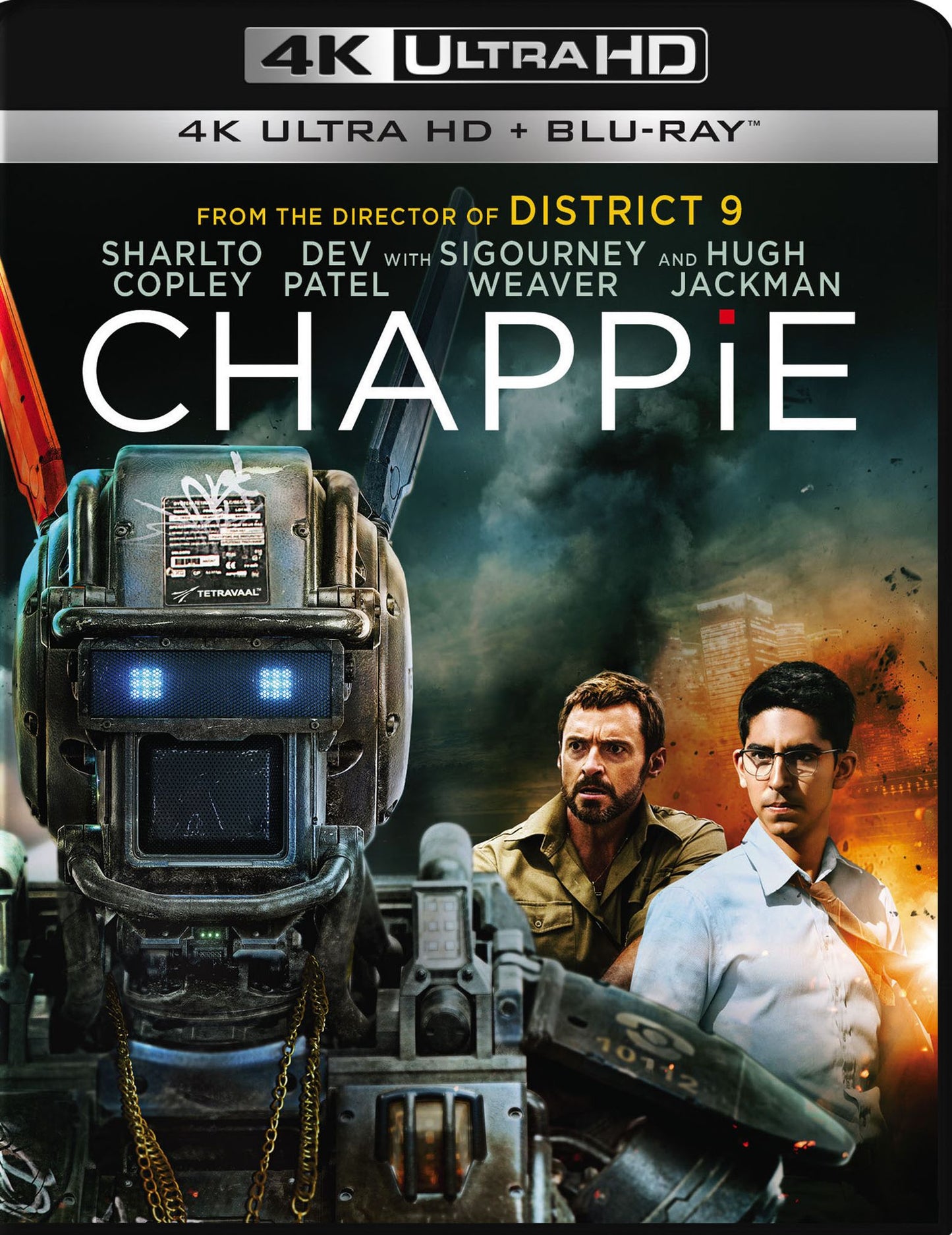 Chappie [Includes Digital Copy] [4K Ultra HD Blu-ray/Blu-ray]