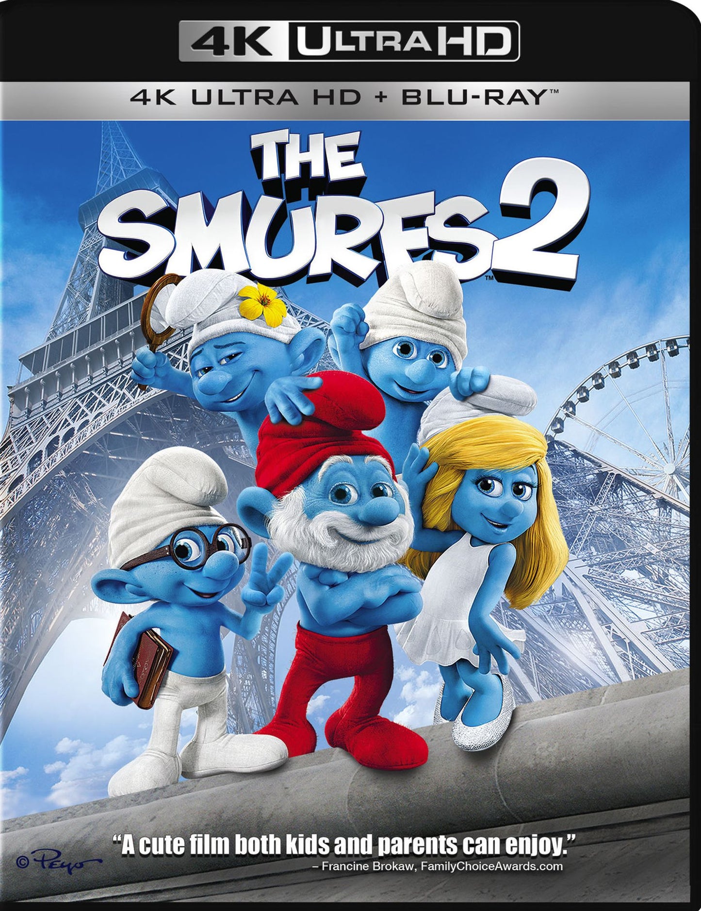 The Smurfs 2 [Includes Digital Copy] [4K Ultra HD Blu-ray/Blu-ray]
