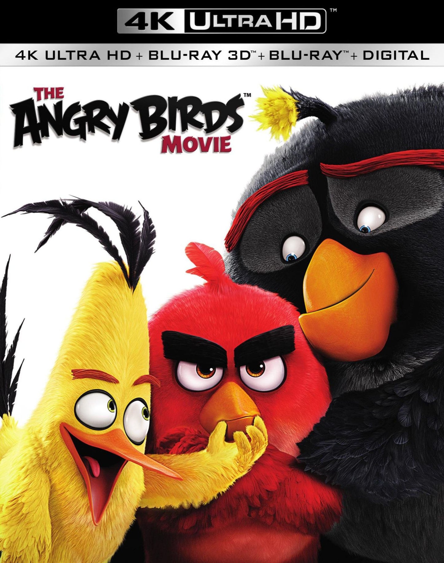 The Angry Birds Movie [4K Ultra HD Blu-ray] [Includes Digital Copy]
