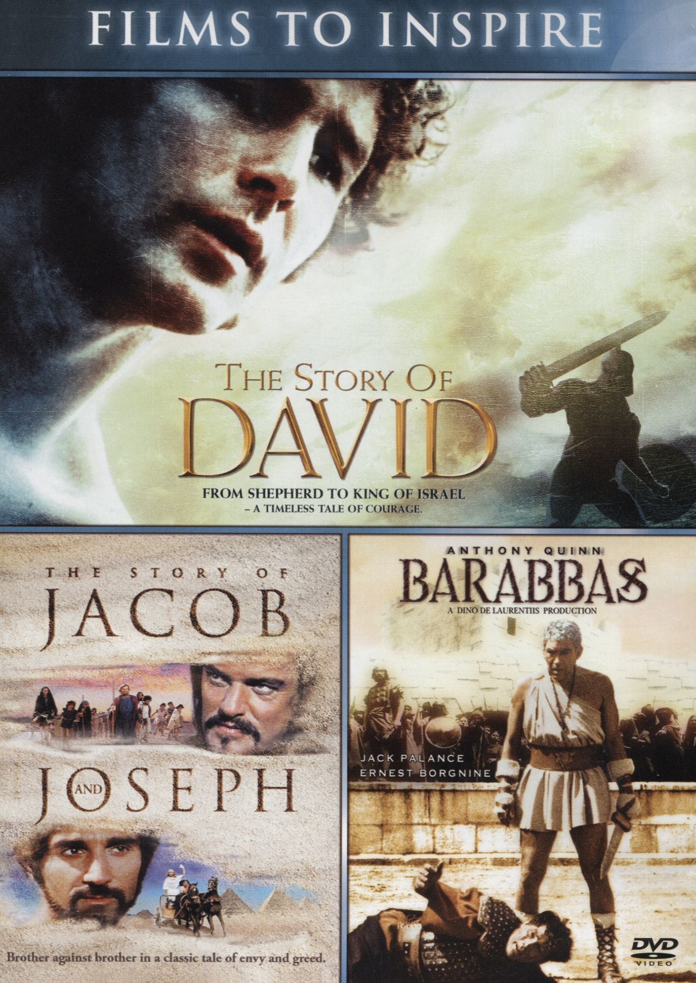 Barabbas/The Story of David/The Story of Jacob and Joseph [3 Discs]