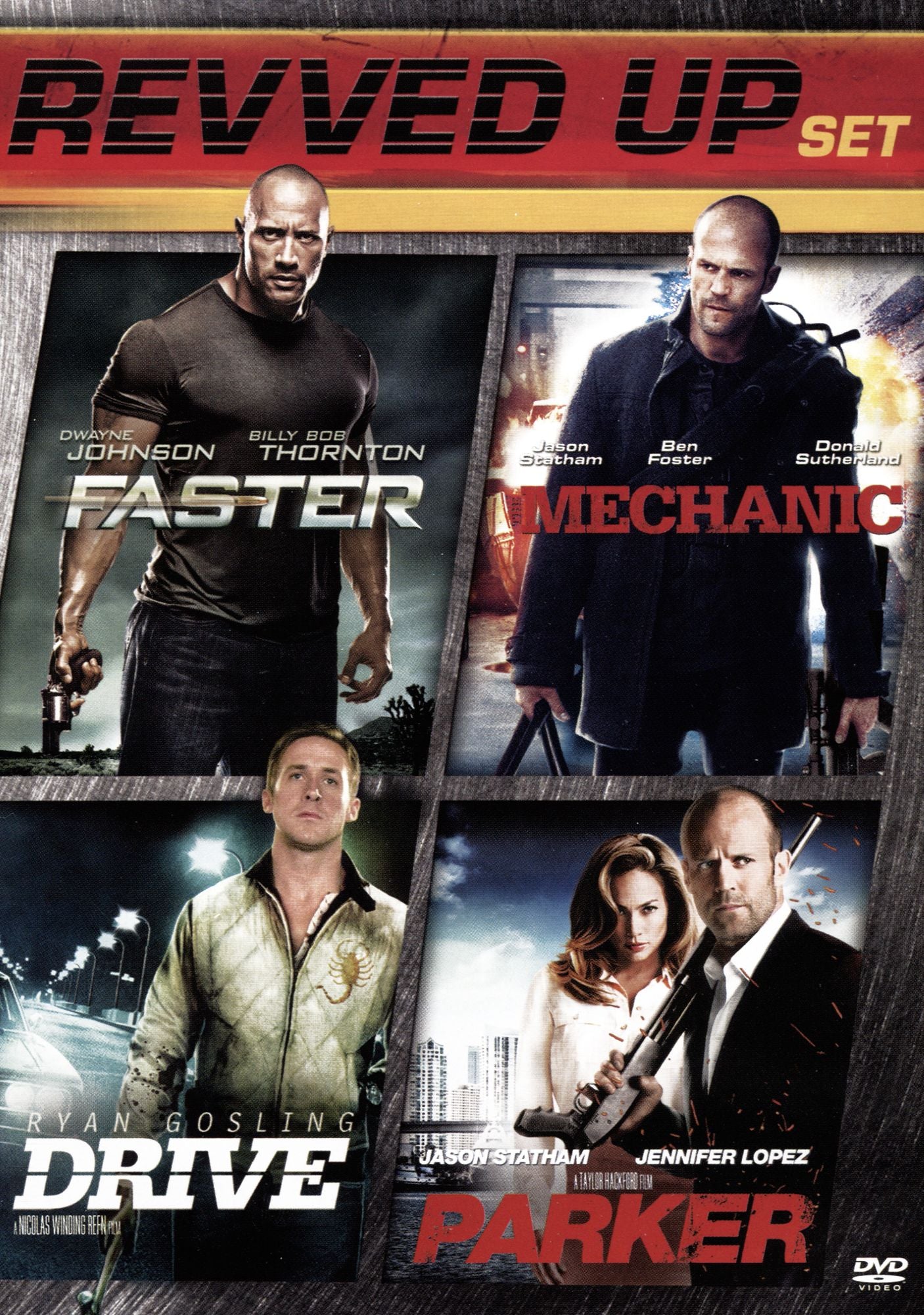 Drive/Parker/Faster/The Mechanic [2 Discs]