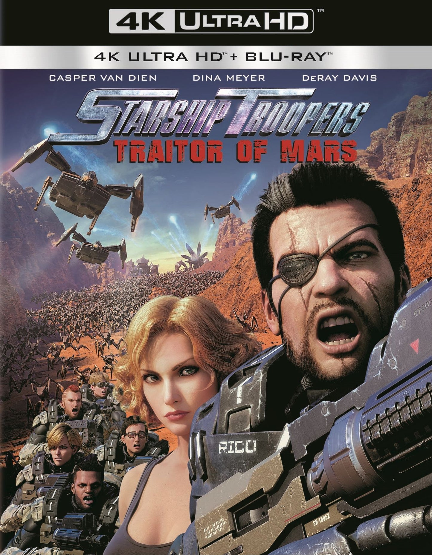 Starship Troopers: Traitor of Mars [4K Ultra HD Blu-ray/Blu-ray] [2 Discs]