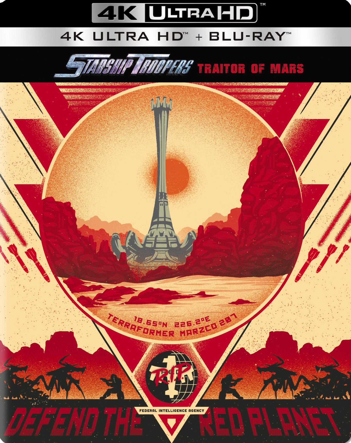 Starship Troopers: Traitor of Mars [SteelBook] [4K Ultra HD Blu-ray/Blu-ray]