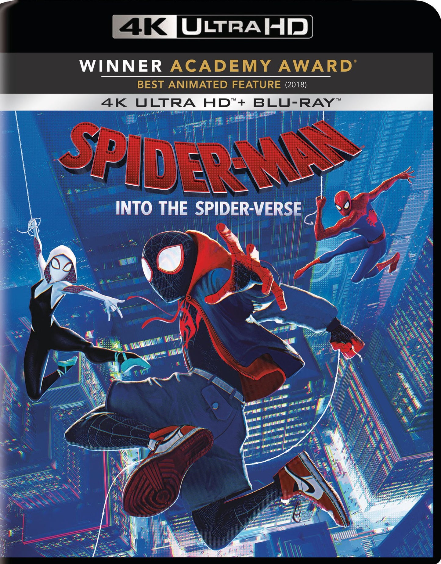 Spider-Man: Into the Spider-Verse [Includes Digital Copy] [4K Ultra HD Blu-ray/Blu-ray]