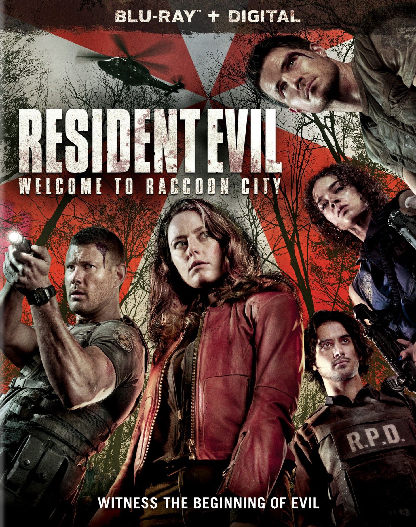 Resident Evil: Welcome to Raccoon City [Includes Digital Copy] [Blu-ray]