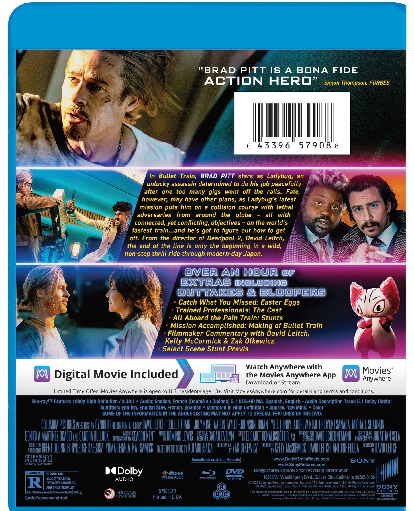 Bullet Train (2Pc) (W/Dvd) / (2Pk Ac3 Digc Dub Ws)