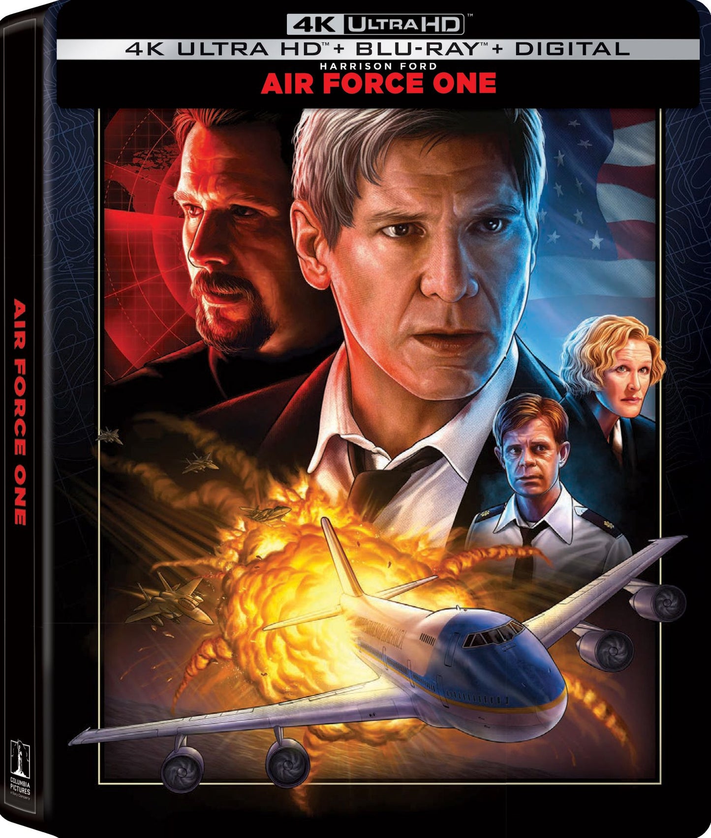 Air Force One: 25Th Anniversary (4K) (Ltd) (Stbk)