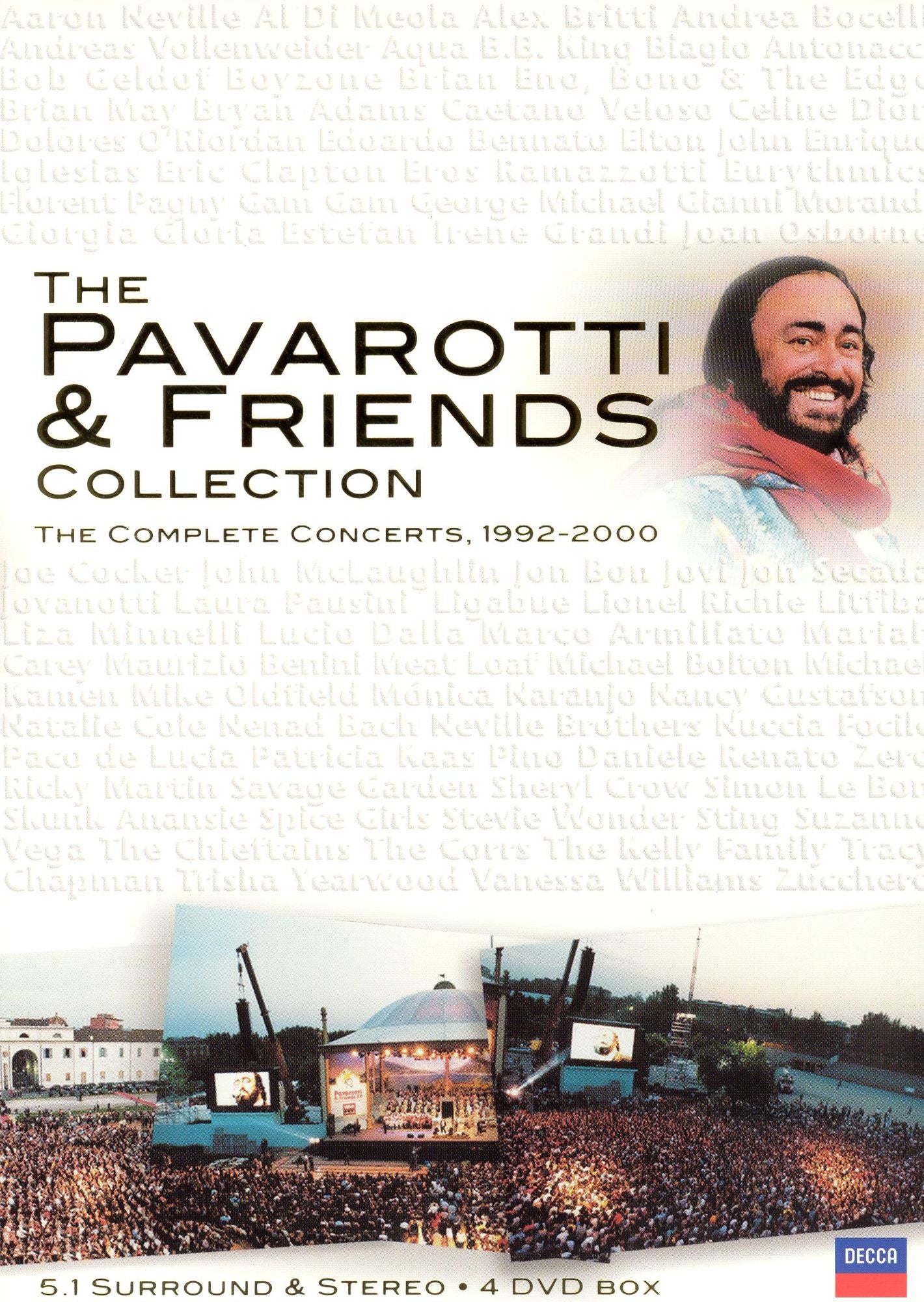The Pavarotti & Friends Collection: The Complete Concerts, 1992-2000 [4 Discs]