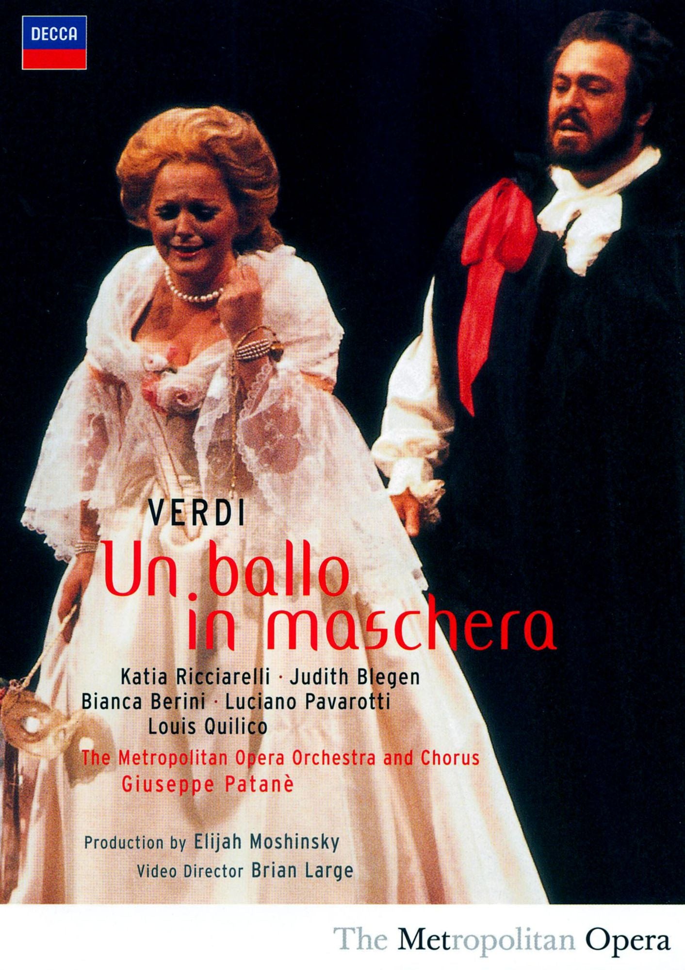 Luciano Pavoratti: Un Ballo in Maschera [2 Discs]