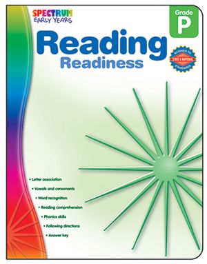 Carson Dellosa CD-104465 Reading Readiness Spectrum Early