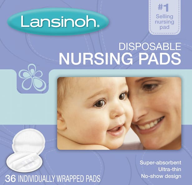 Lansinoh Disposable Nursing Pads, 36 Ct
