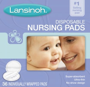 Lansinoh Disposable Nursing Pads, 36 Ct