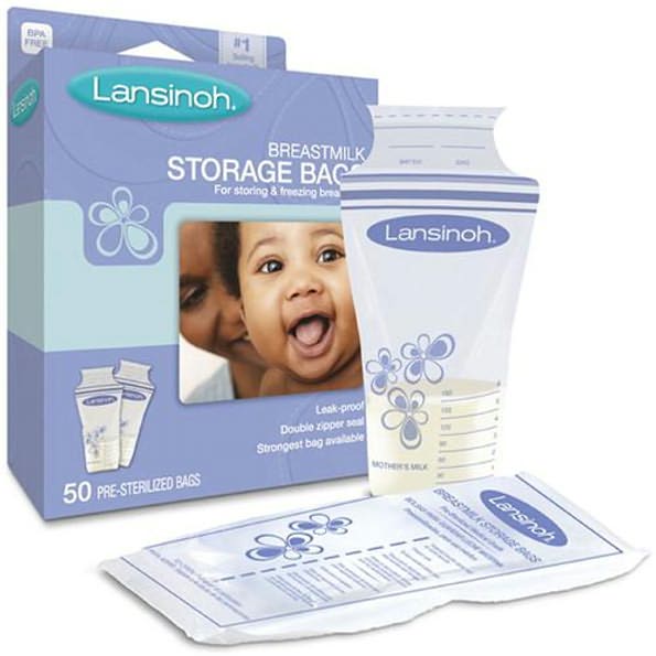 Lansinoh Set of 50 Breast Milk Storage Bags
