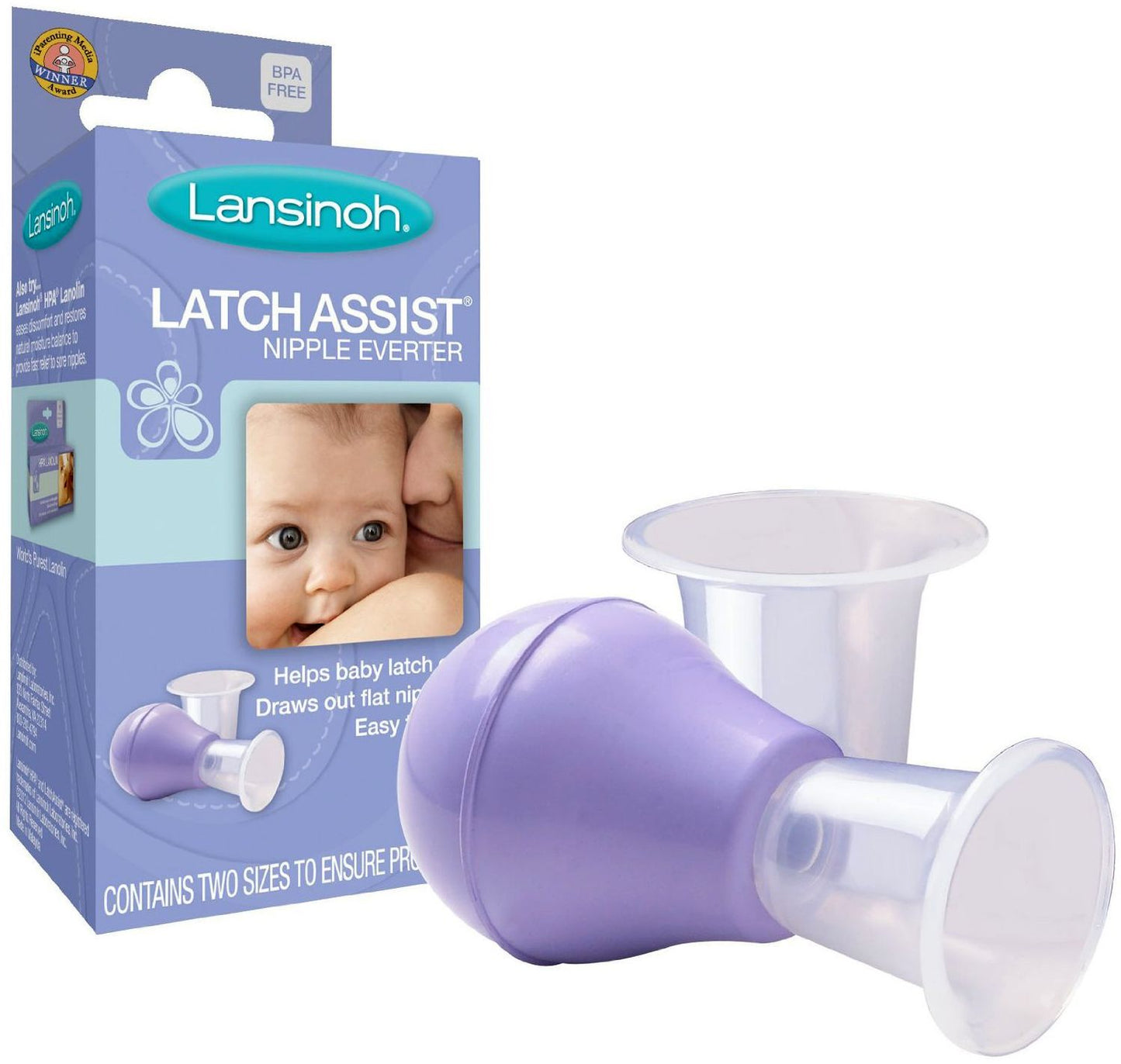 Lansinoh Latch Assist Breastfeeding Aide 19-24MM, Large Size