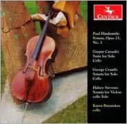 Music For Solo Cello By Hindemith, Cassadó, Crumb & Stevens