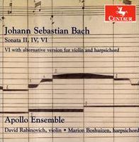 SONS FOR VIOLIN & HARPSICHORD