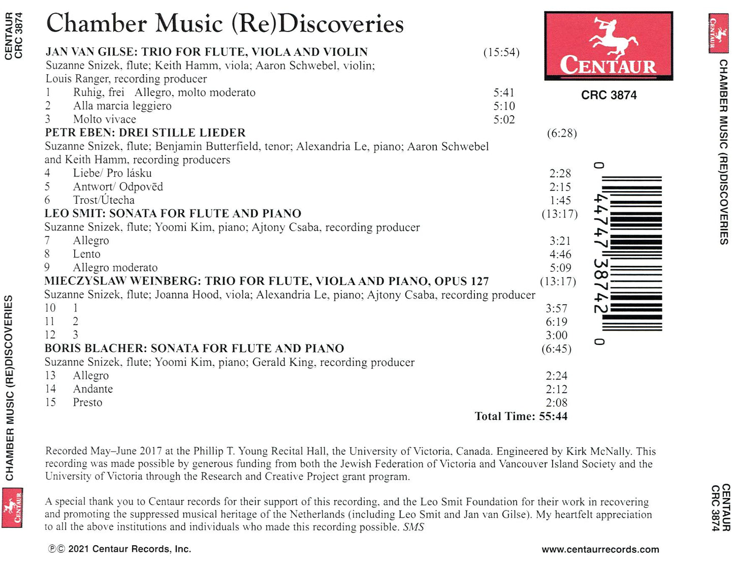 Chamber Music Rediscoveries