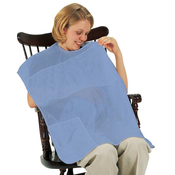 Leachco Cover n Cool, Breastfeeding Cover, Periwinkle