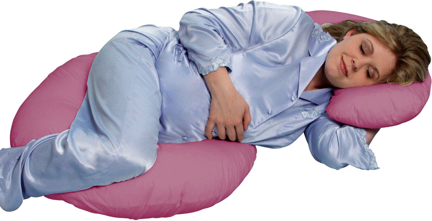 Leachco  Snoogle Original - Total Body Pillow - Mauve