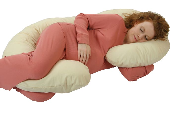 Leachco OrganicSmart Snoogle Body Pillow - Natural Ivory