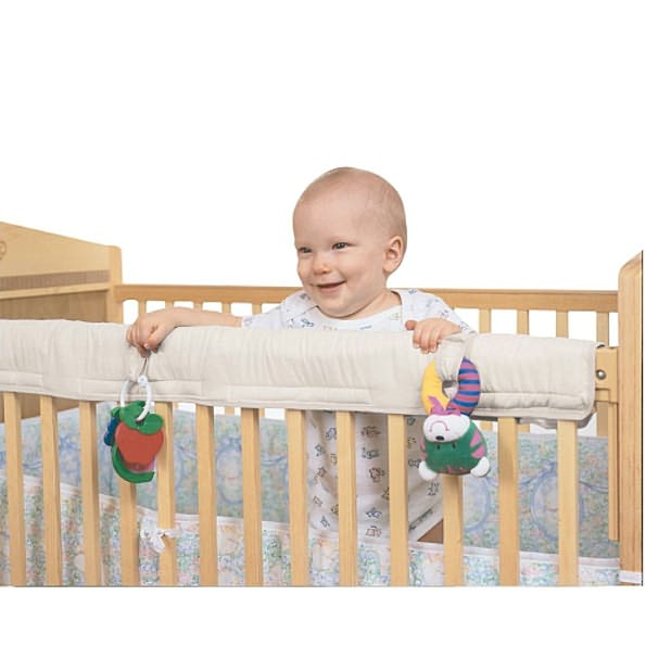 Leachco Easy Teether Crib Rail Cover, Ivory