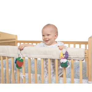 Leachco Easy Teether Crib Rail Cover, Ivory