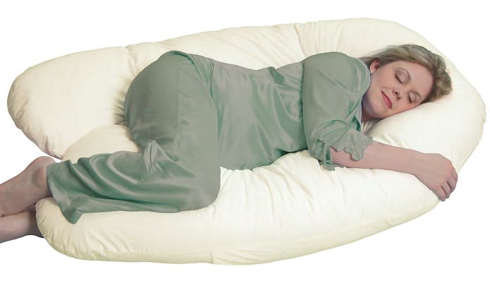 Leachco Organic Smart Back N Belly - Contoured Body Pillow