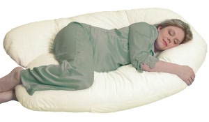 Leachco Organic Smart Back N Belly - Contoured Body Pillow