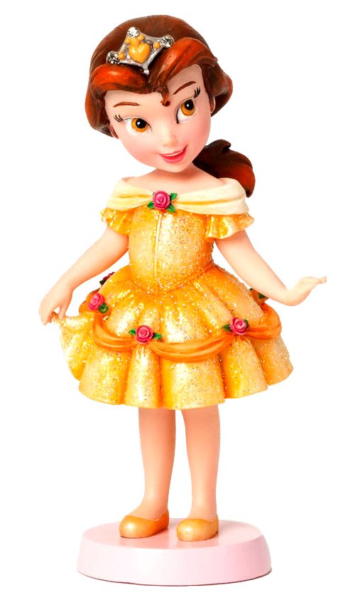 Disney Showcase Little Princess Belle Figurine 3.8''