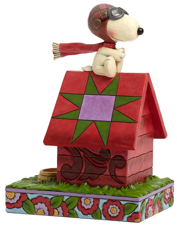 Jim Shore Peanuts Snoopy Flying Ace