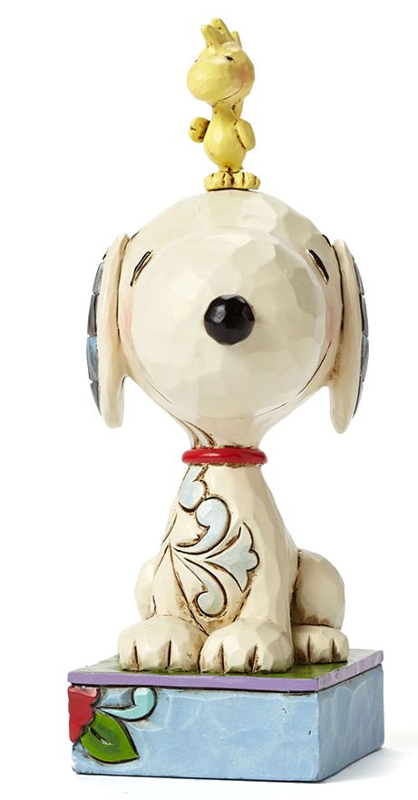 Jim Shore Peanuts Snoopy with Woodstock
