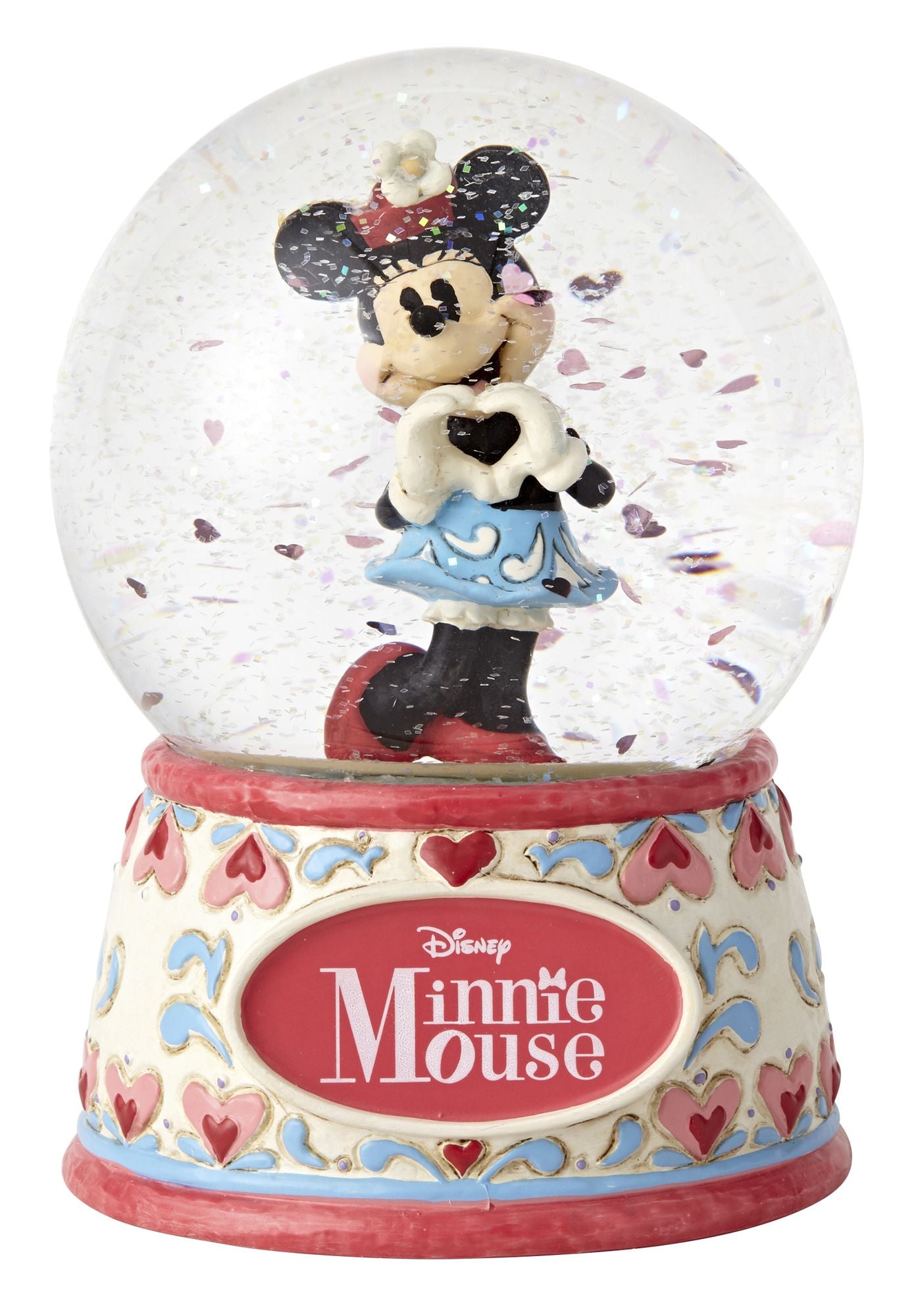 Minnie Mouse Snow Globe designed by Jim Shore for Disney Traditions.