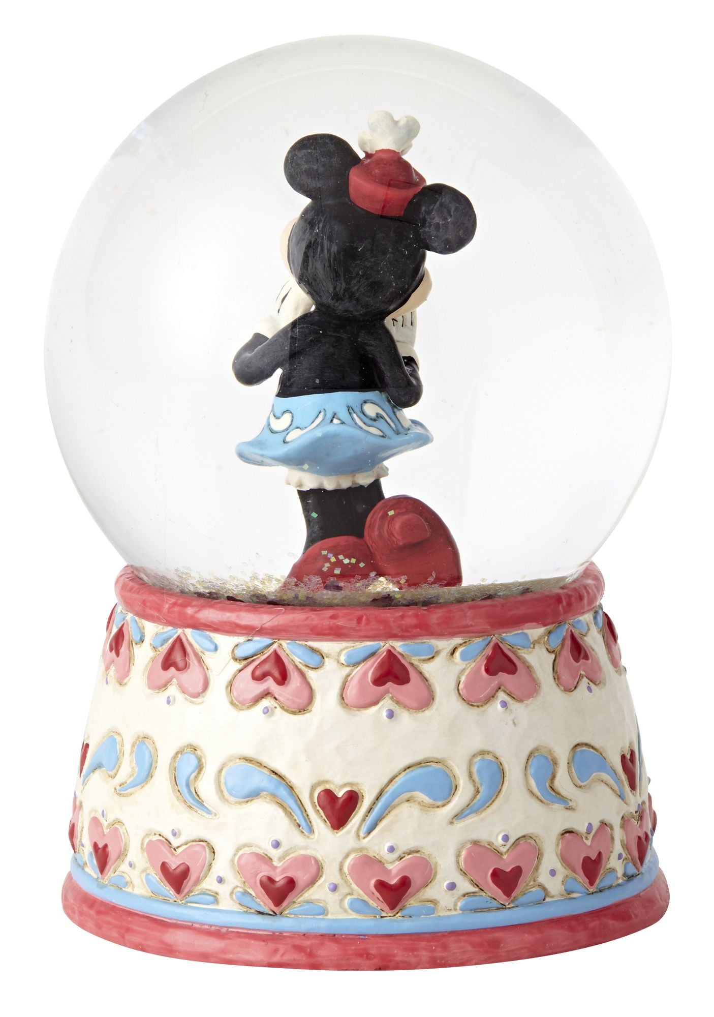 Minnie Mouse Snow Globe designed by Jim Shore for Disney Traditions.