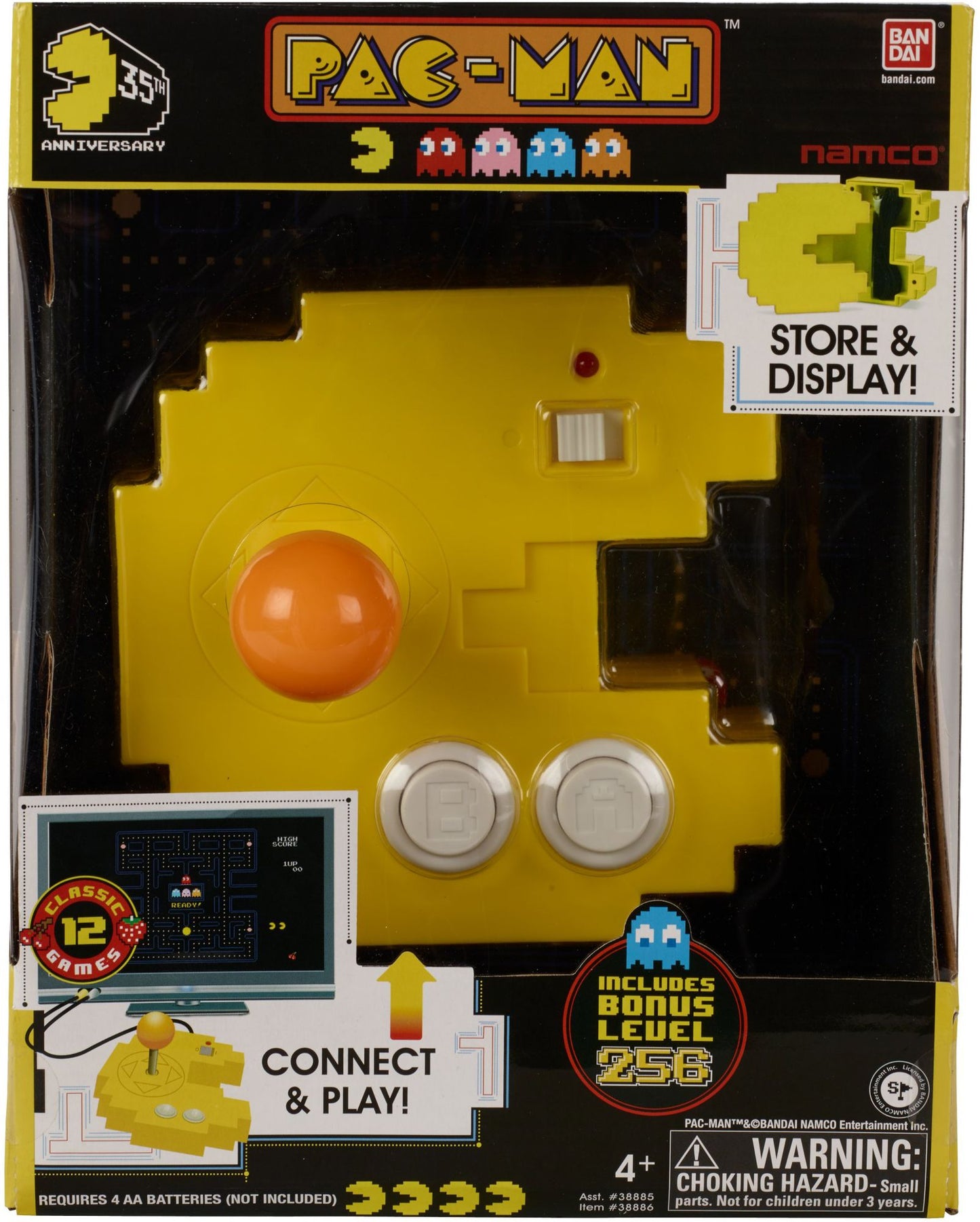 Pac Man Connect and Play 12 Classic Games