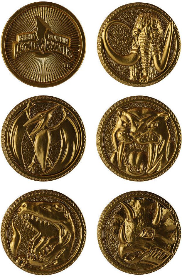 Power Rangers Legacy Die-Cast CoinSet