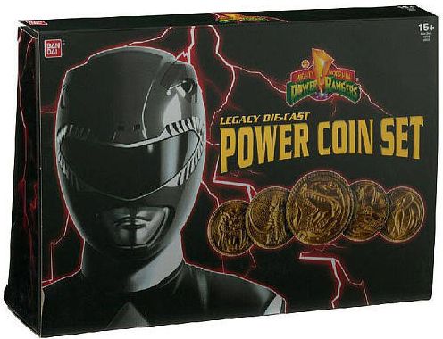 Power Rangers Legacy Die-Cast CoinSet