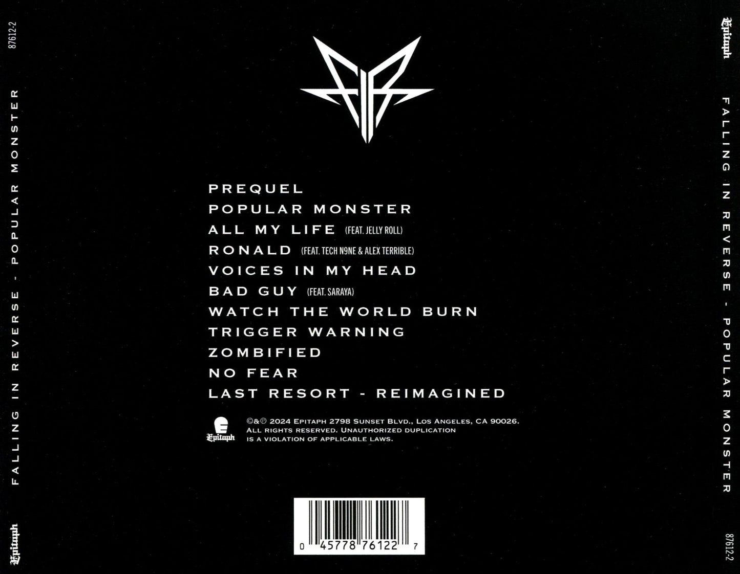 Popular Monster (Falling In Reverse)