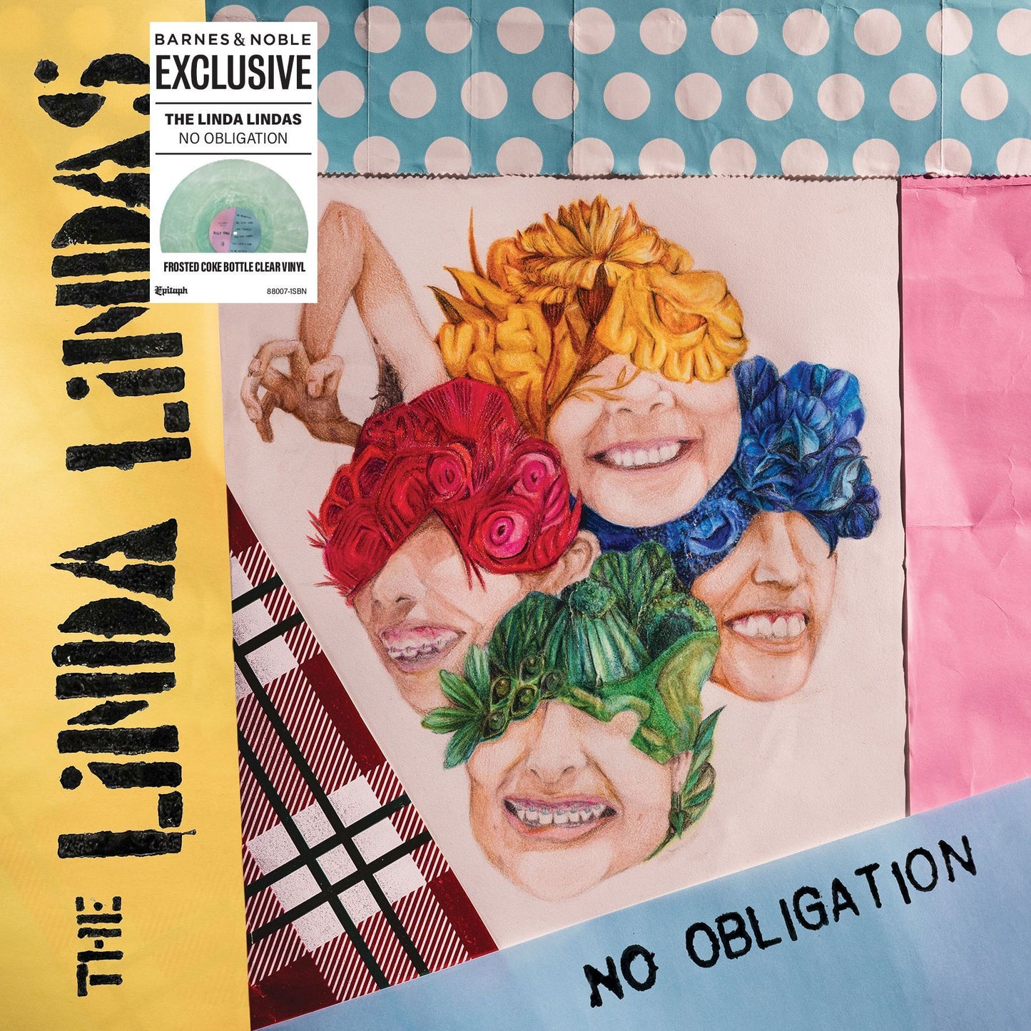 No Obligation (BN) Frosted Coke Bottle (Linda Lindas)