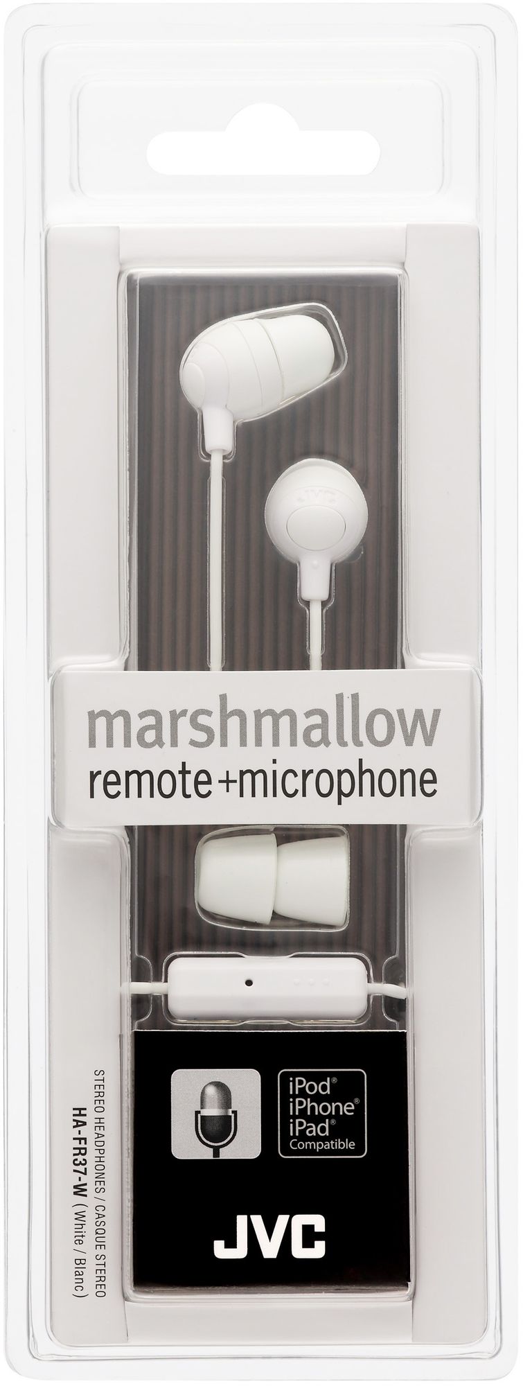 Jvc Marshmallow Hp W/remote Slv