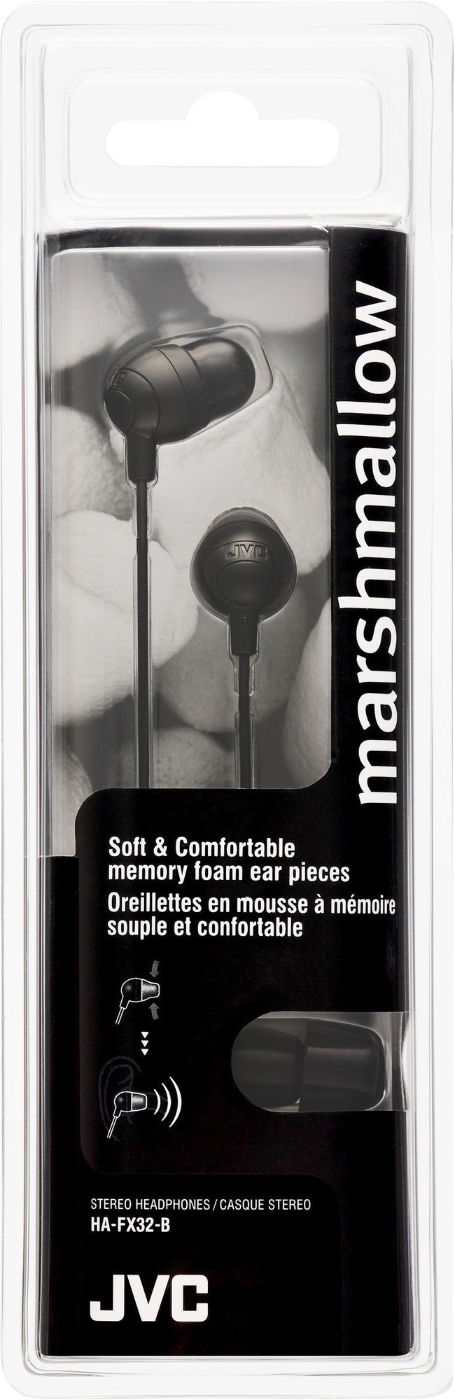 Jvc Marshmallow Earbuds - Black