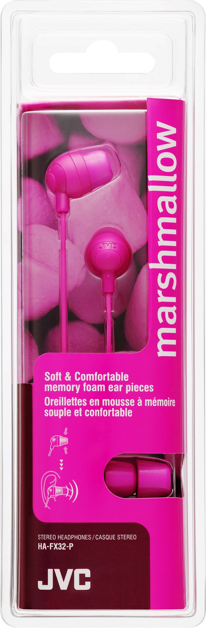 Jvc Marshmallow Earbuds - Pink