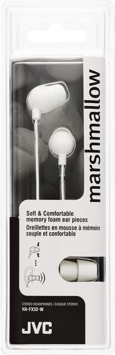 Jvc Marshmallow Earbuds - White