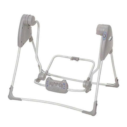 Graco Baby Snuglider Portable Swing for Graco Snugride  -  Silver