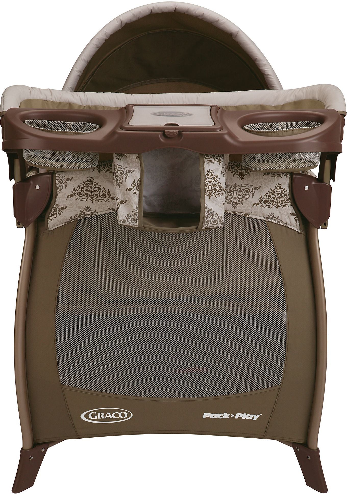 Graco Baby Pack n Play Playard with Newborn Napper Station DLX - Farrow